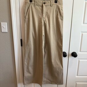 St. John's Bay Cotton Blend Pants - Beige